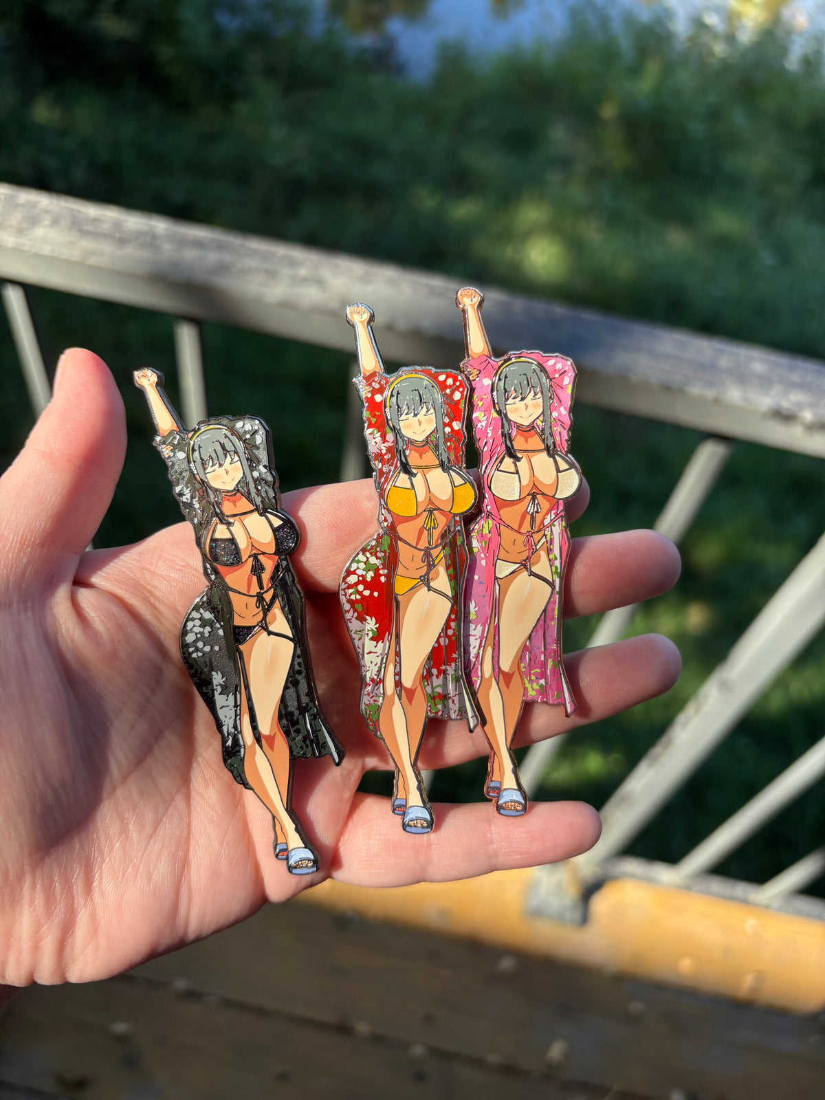 Summertime Yor Goth Variant Enamel Pin IN HAND