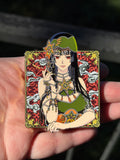 Mystic Lady Enamel Pin IN HAND