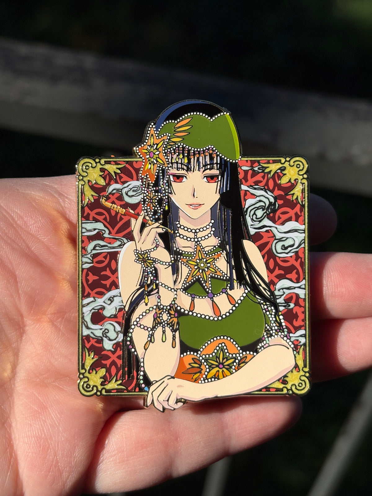 Mystic Lady Enamel Pin IN HAND