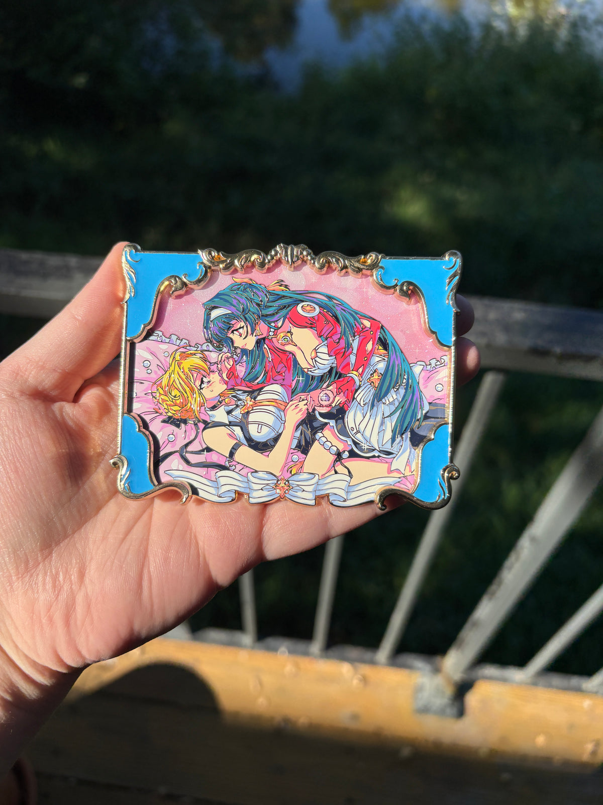 Gloomy Astra Yao + Evelyn Enamel Pin IN HAND