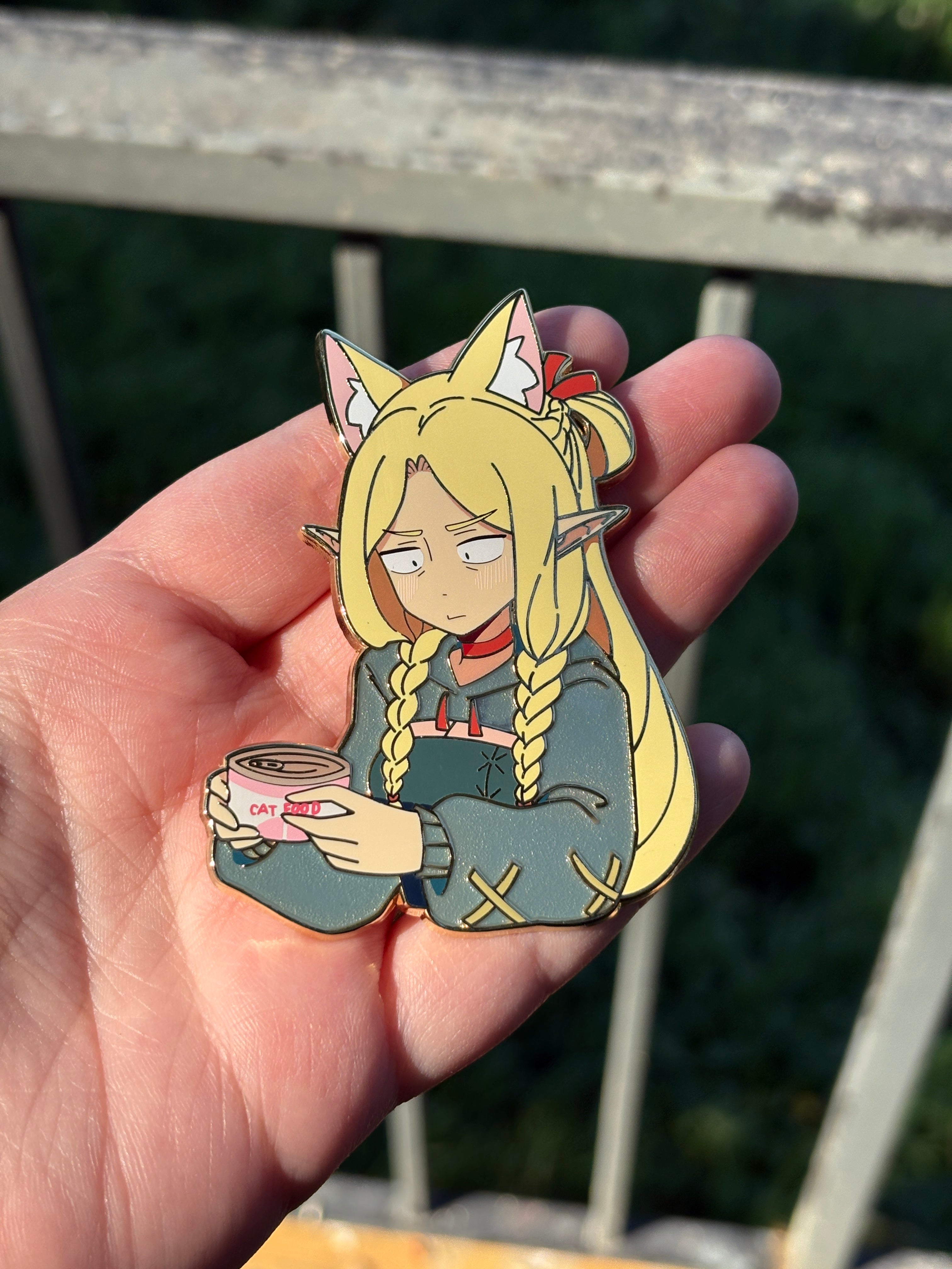 Marcille's Emotions Enamel Pin IN HAND