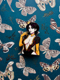Monarch Queen enamel pins IN HAND