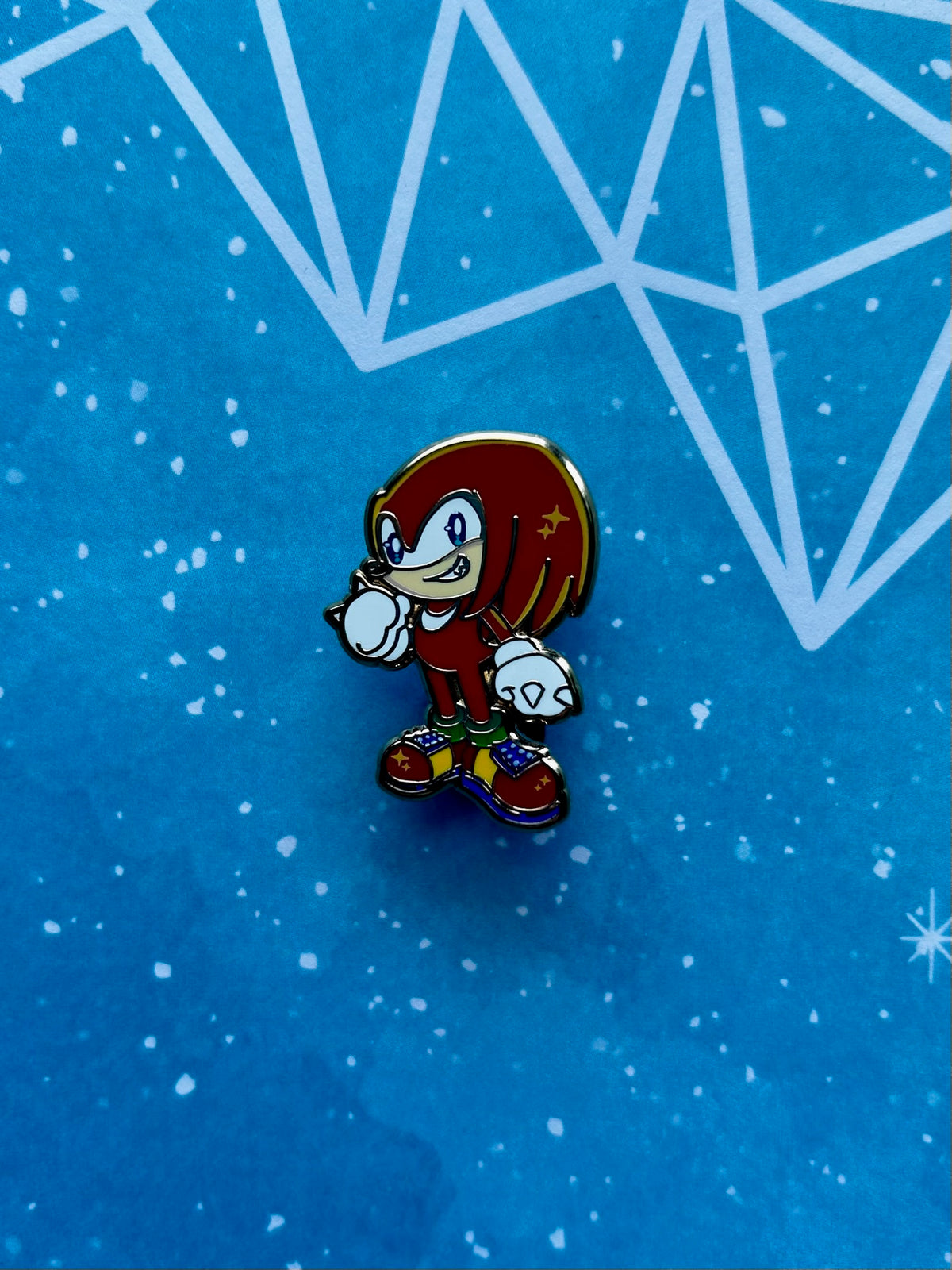 Let's Go Sonic! Enamel Pins IN HAND