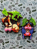 Scooby Gals are Tied! Enamel Pin IN HAND