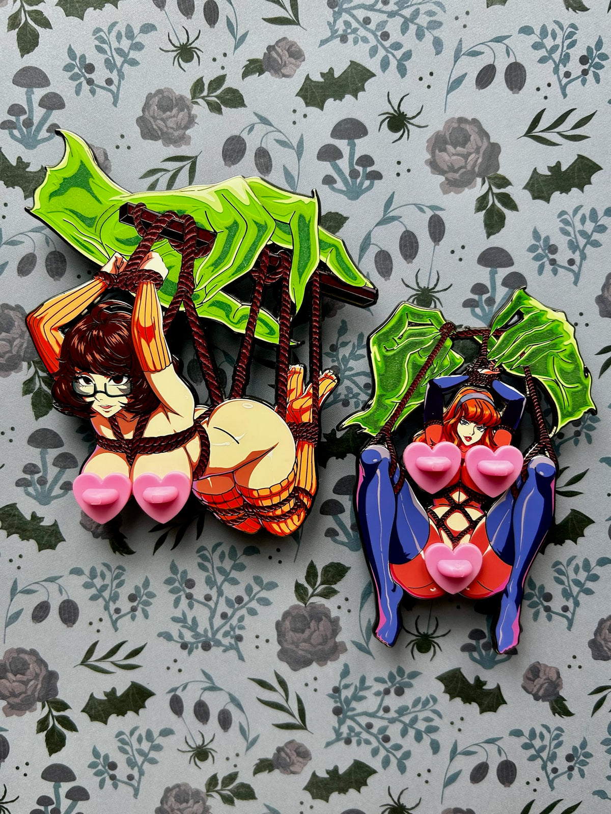 Scooby Gals are Tied! Enamel Pin IN HAND