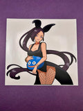 Adventurer Bunny Girl Sticker