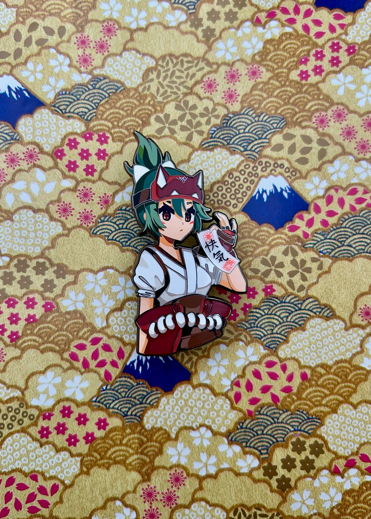 Fox Healer Enamel Pin