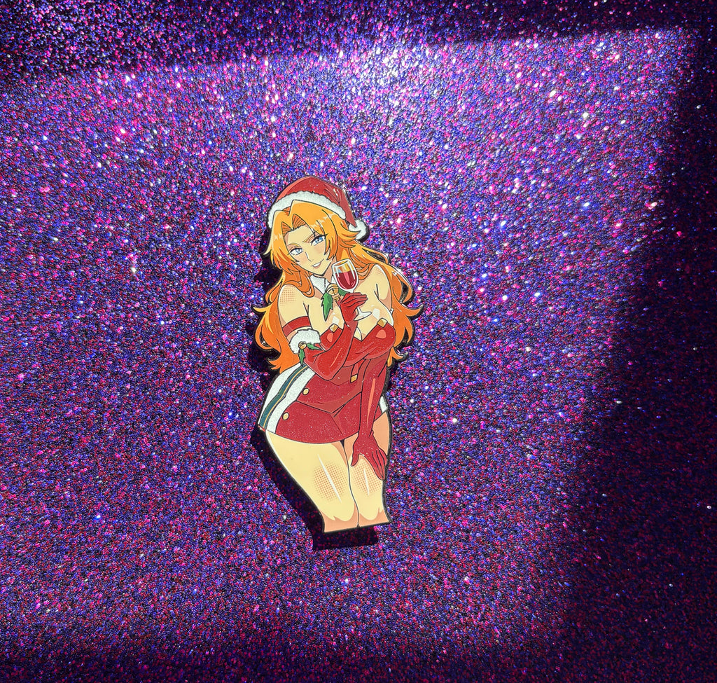 A Very 10th Division Christmas Enamel Pins IN HAND
