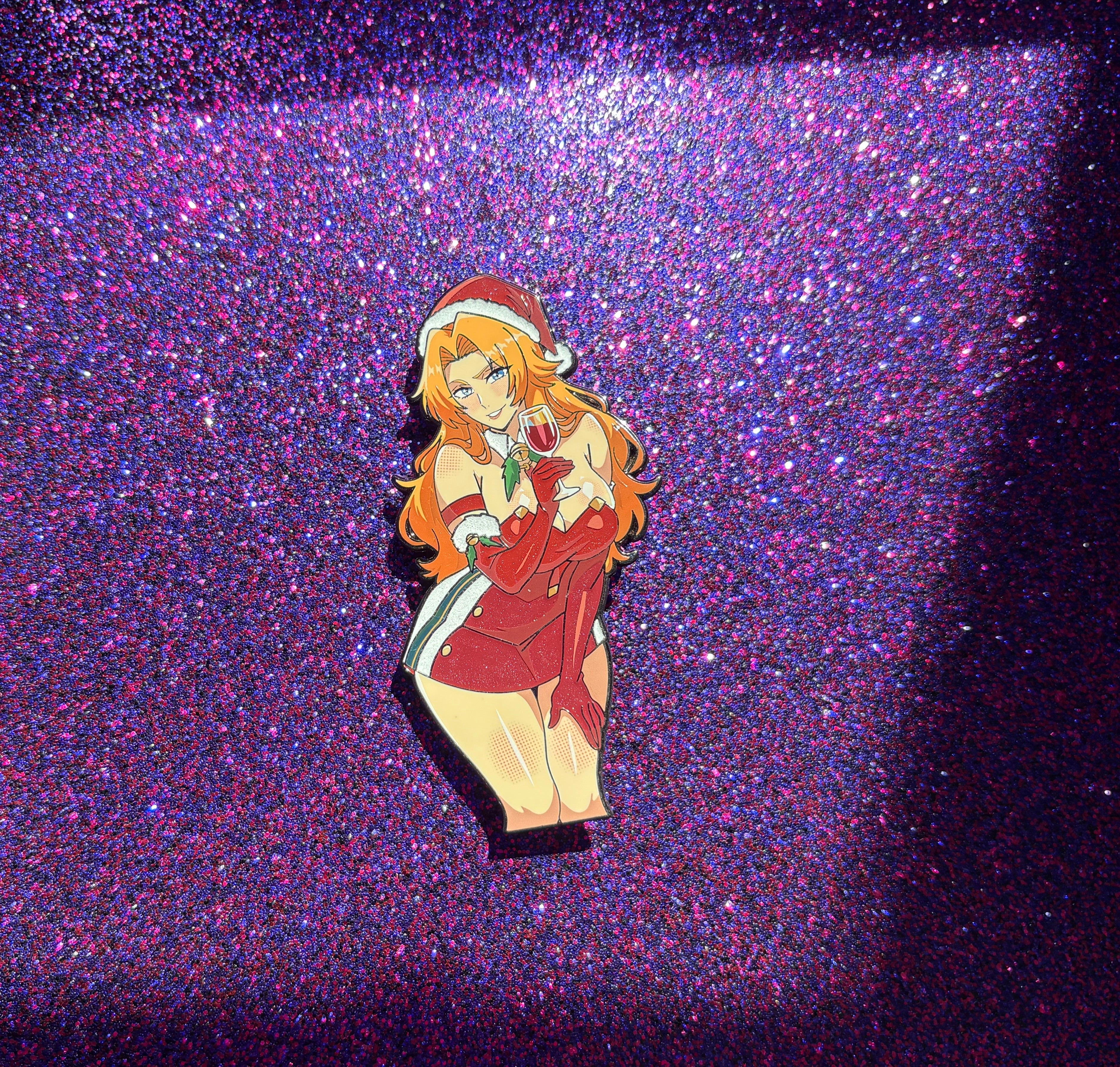 A Very 10th Division Christmas Enamel Pins IN HAND