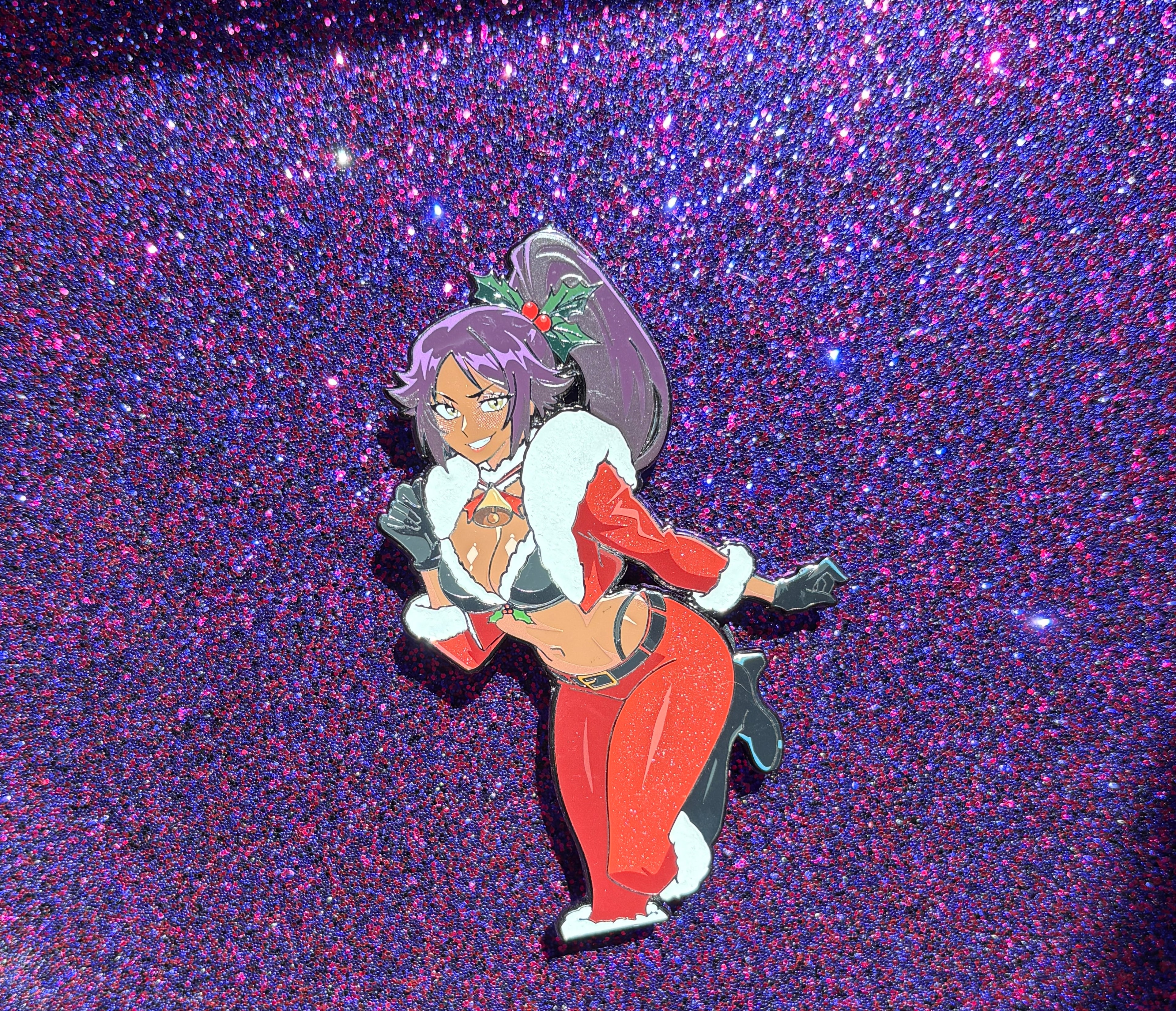 A Very 10th Division Christmas Enamel Pins IN HAND
